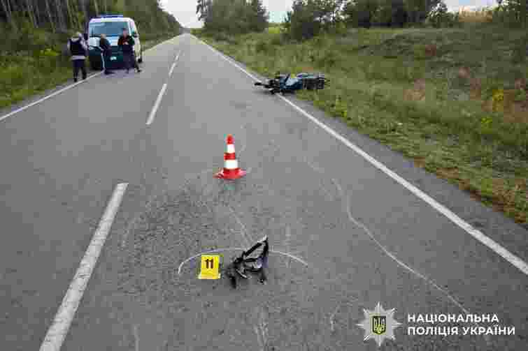 У потрійній ДТП на Рівненщині загинув 16-річний мотоцикліст