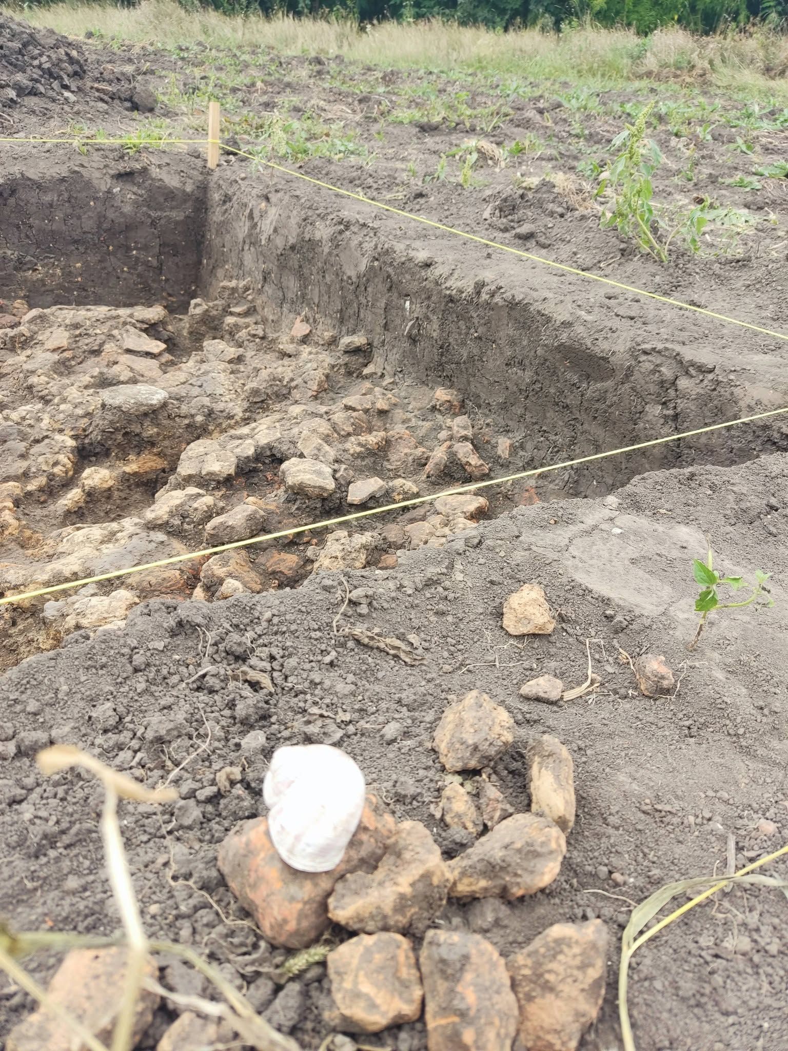 Фундамент житла виявили торік, а розкопки розпочалися лише зараз