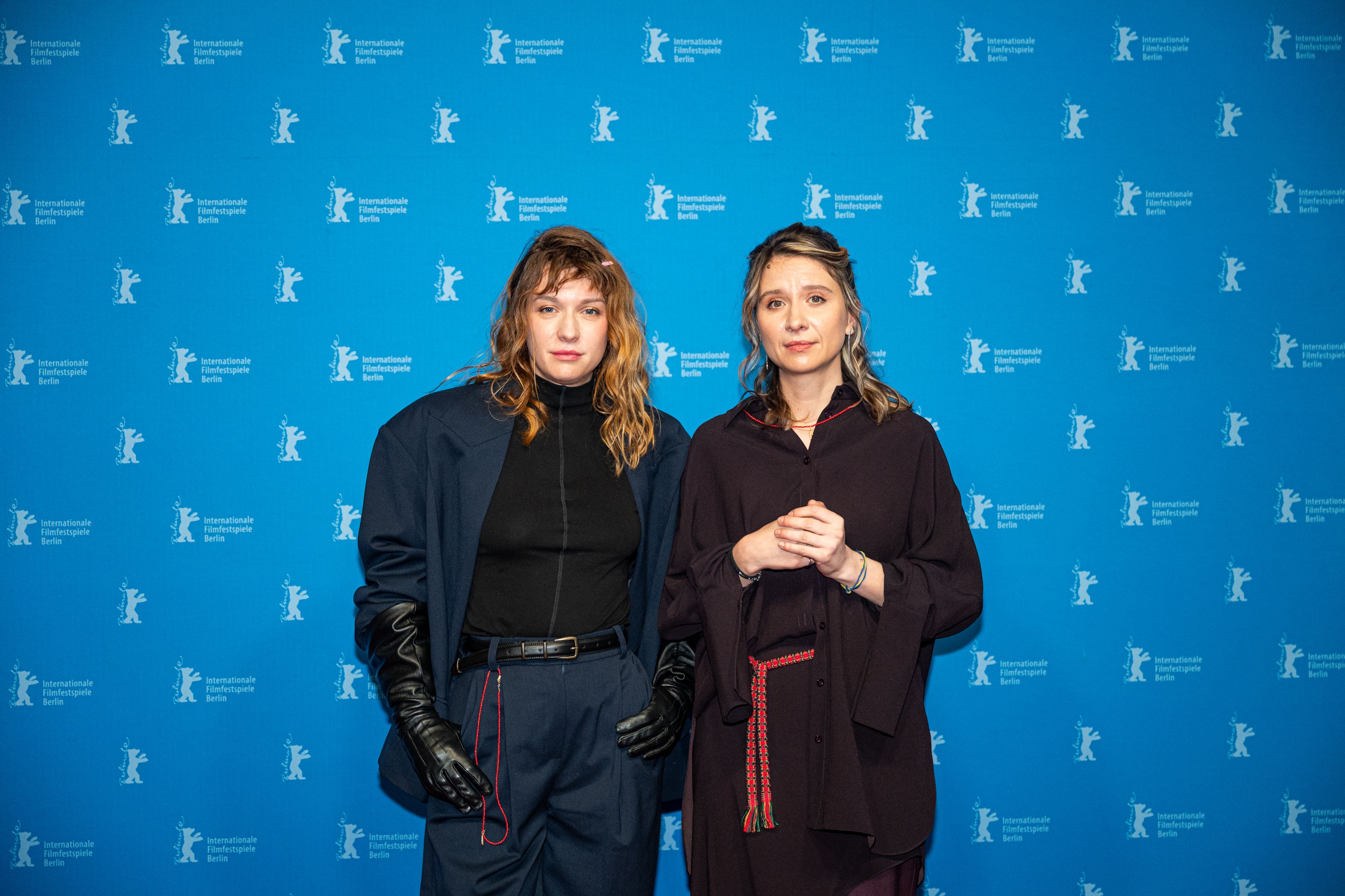 Марися Нікітюк та Аліса Коваленко на Berlinale (фото Аліни Руді)