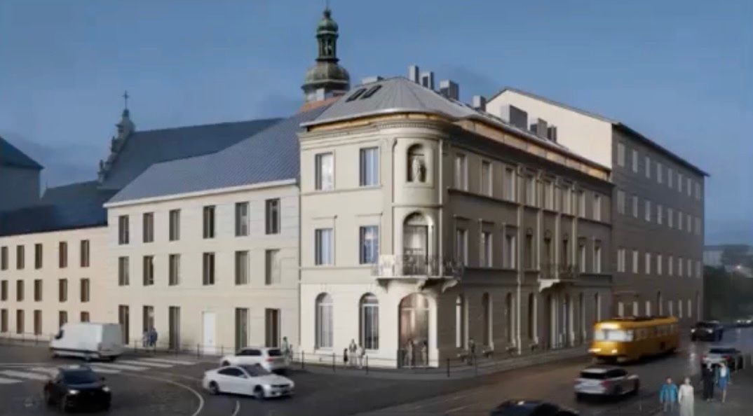 Проведуть реставрацію нежитлових приміщень технічного поверху з пристосуванням під хостел зі зміною конфігурації даху