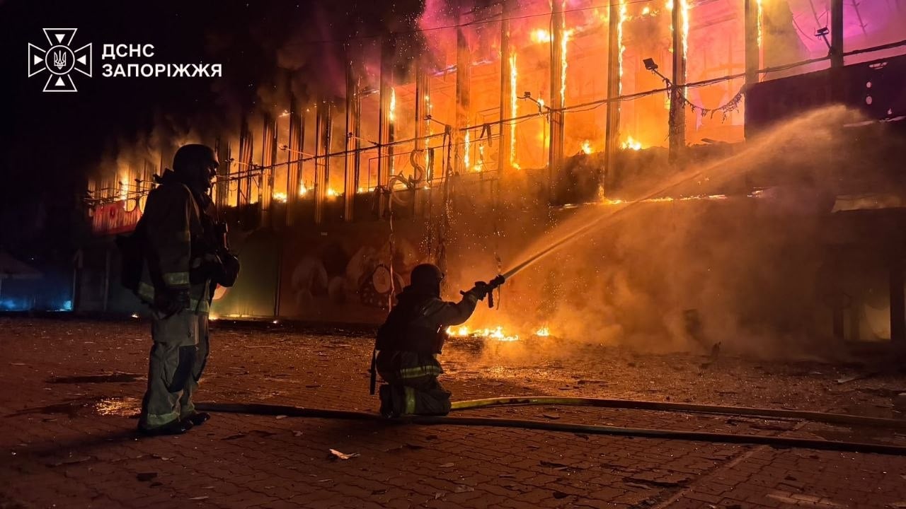 Наслідки удару по Запоріжжю 21 вересня