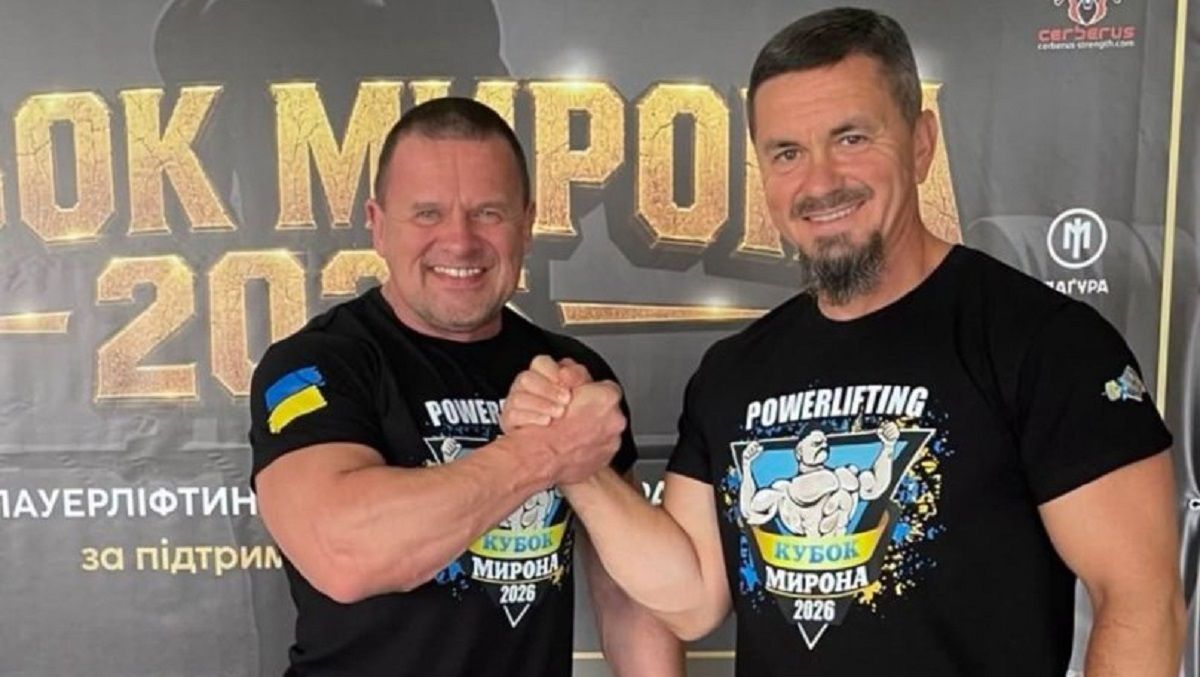 Ієромонах зі Львівщини Макарій Дутка встановив два рекорди України з жиму лежачи