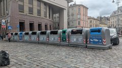Понад 100 бізнесів у центрі Львова не уклали договори на вивіз сміття