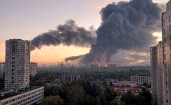 Найбільший НПЗ Москви припинив роботу після атаки України