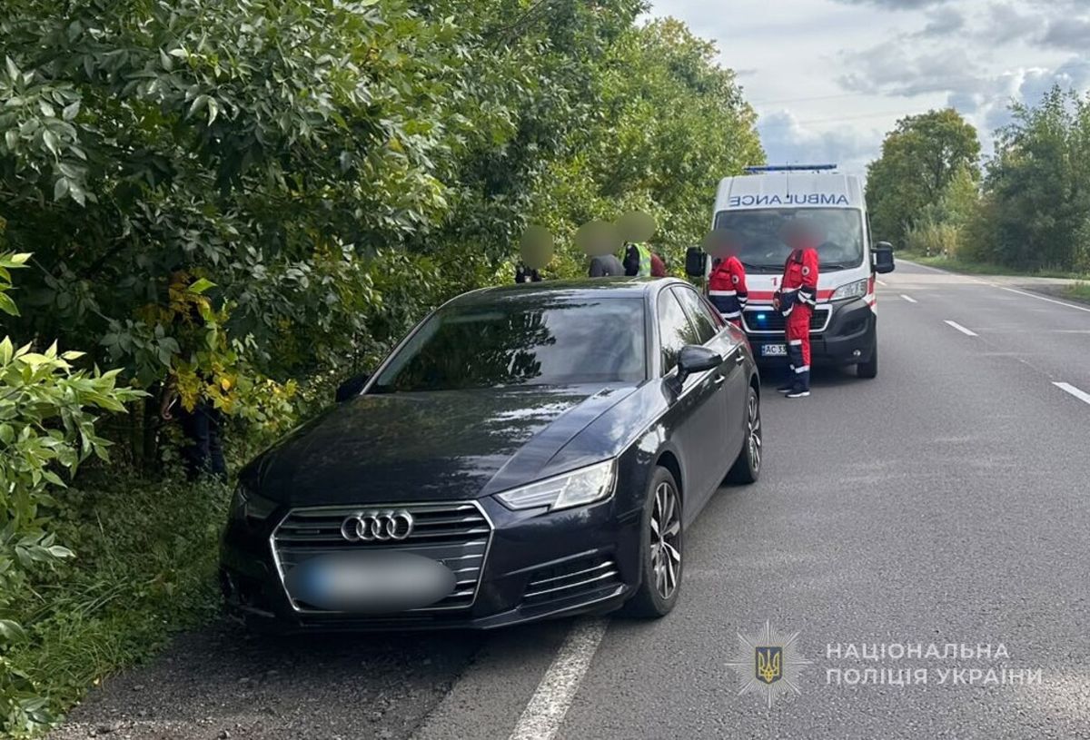 На Волині водій Audi збив на смерть 66-річну велосипедистку