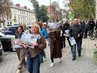 Батьки та вчителі школи у Брюховичах вийшли на пікет під Львівську ОВА