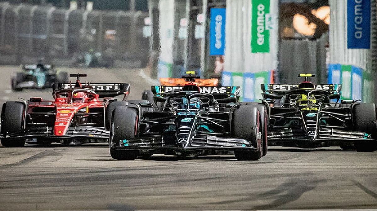 Расселл з подвійним подіумом Red Bull переміг на Гран-прі Азербайджану