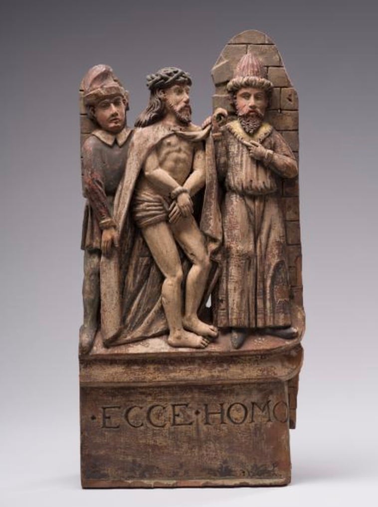 «Ecce Homo» (фото оригінального рельєфу з сайту Галереї мистецтв)