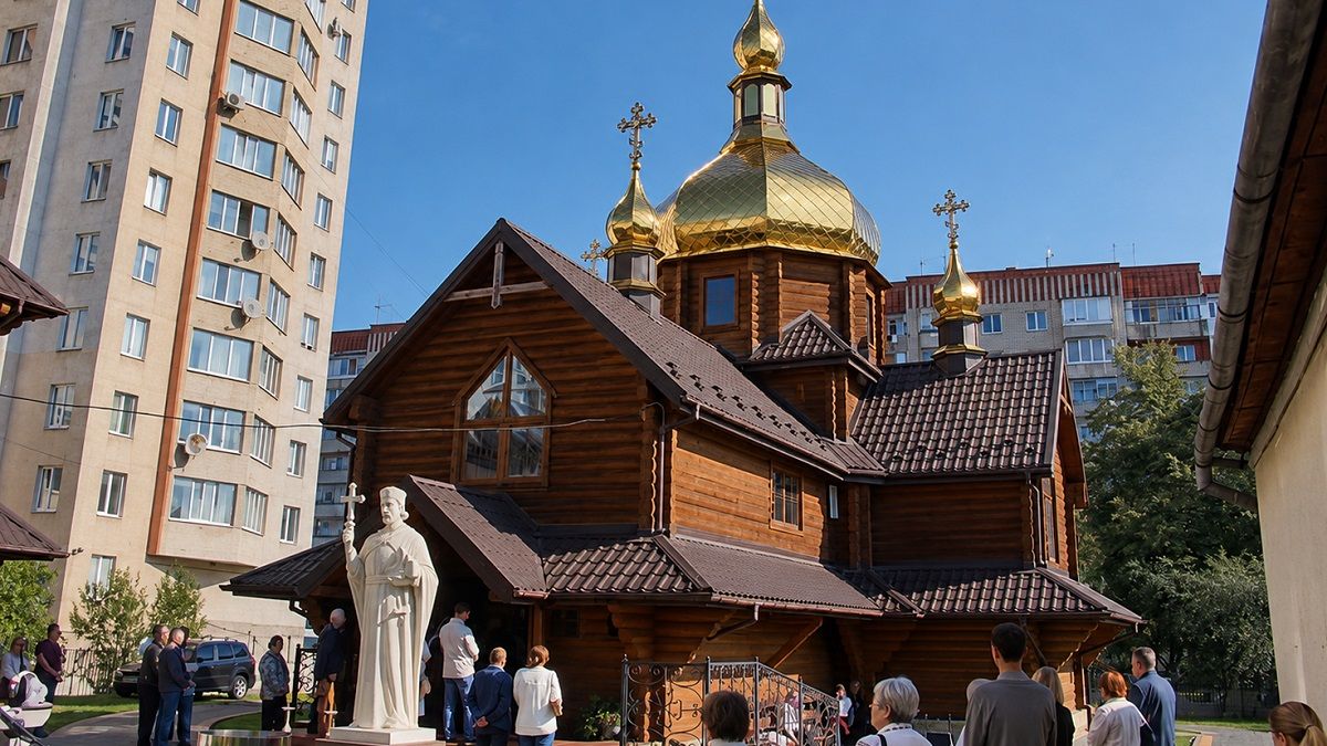 У Львові встановили пам’ятник князю Володимиру Великому