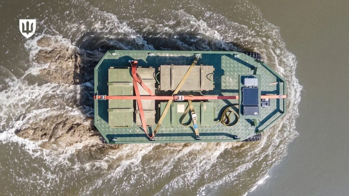 ЗСУ вперше провели логістичну місію із застосуванням НРК-амфібії