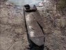 Після обміління озера на Волині знайшли середньовічний човен–довбанку