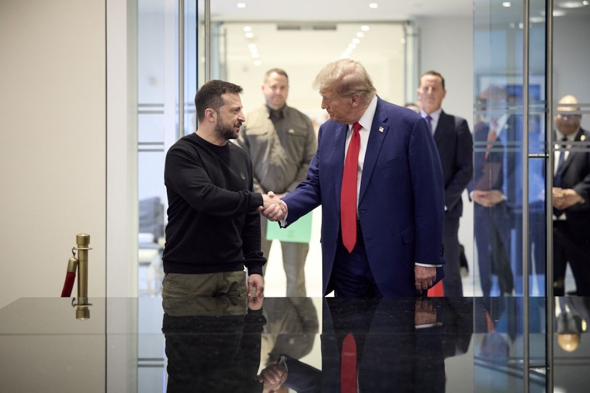 Зеленський просив Трампа запровадити санкції проти компаній, які розробляють аналог Starlink