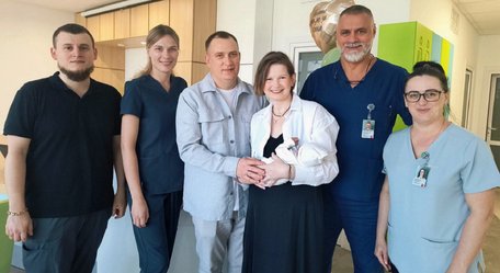 33-річна жінка після двох онкозахворювань народила у Львові сина природним шляхом 