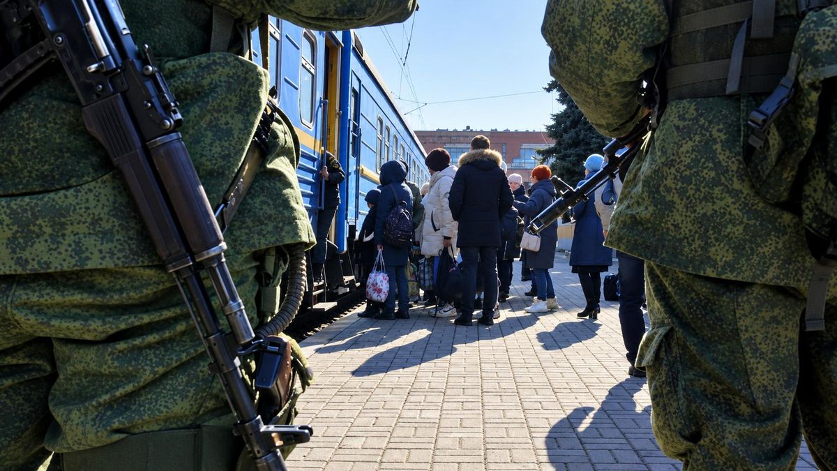 Росіяни вивезли у невідомому напрямку 25 цивільних з окупованої Харківщини