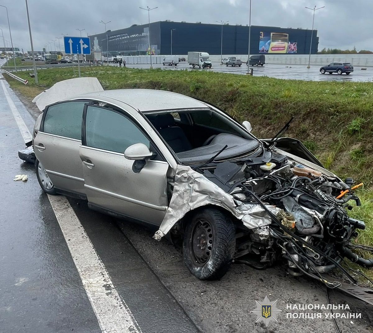 На об'їзній Львова у ДТП з вантажівкою загинула 62-річна пасажирка автомобіля Volkswagen