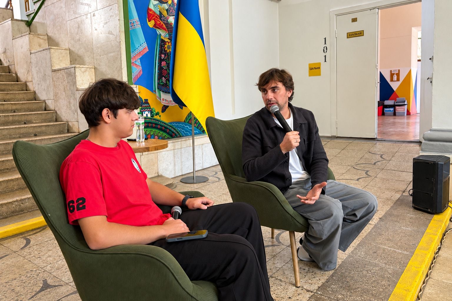 Олексій Гнатковський відвідав львівські школи / Фото blago