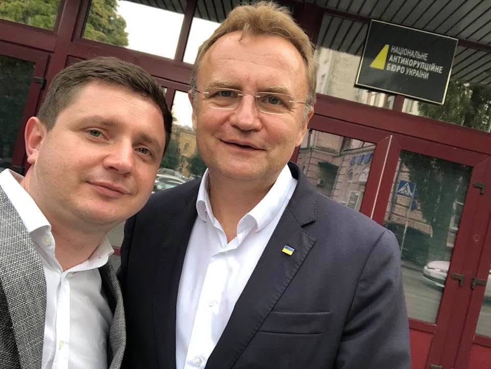 Євген Грушовець захищав Андрія Садового у справі про індустріальний парк на Рясному / Фото зі сторінки Євгена Грушовця