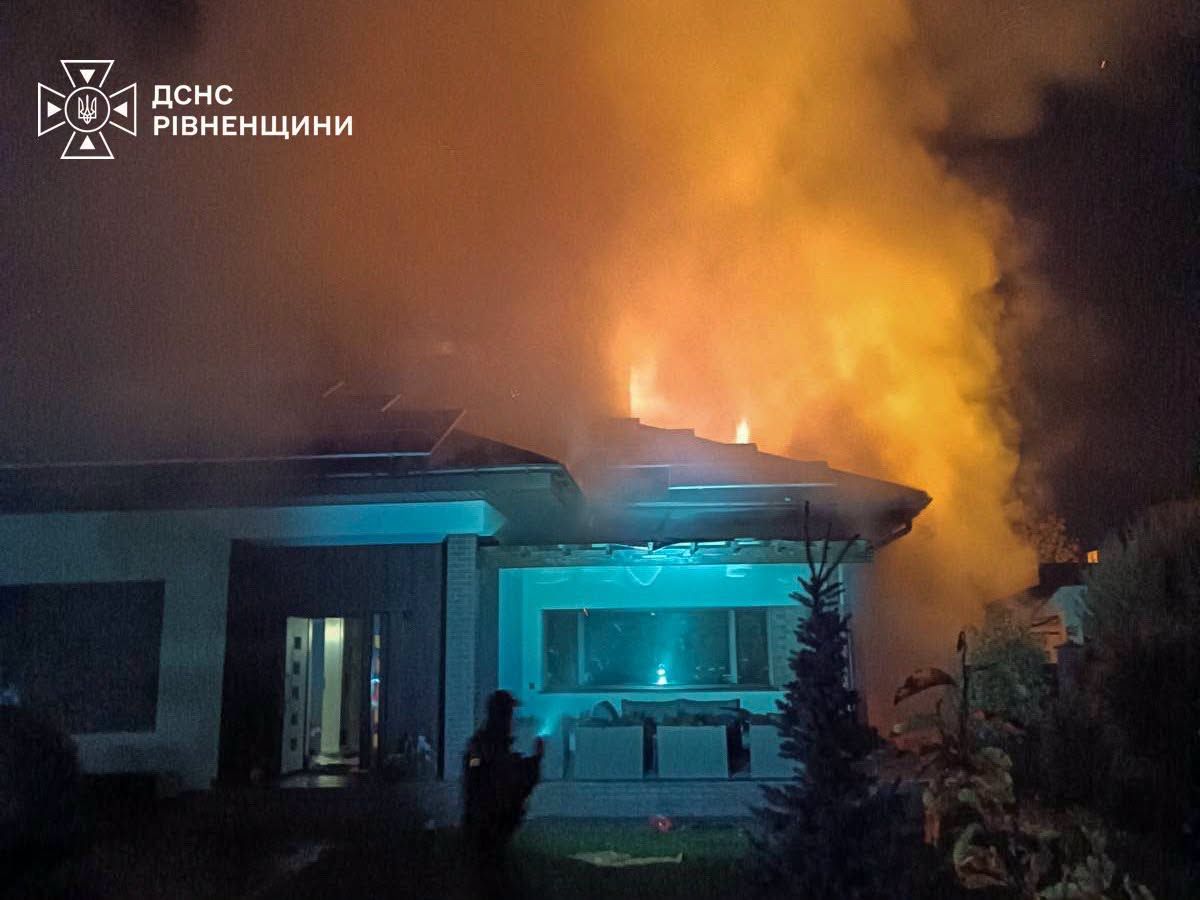 Унаслідок атаки БпЛА по Рівному пошкоджено приватні будинки