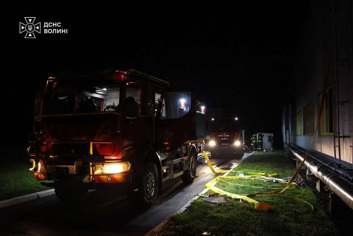 Унаслідок атаки БпЛА по підприємству на Волині загинула людина 