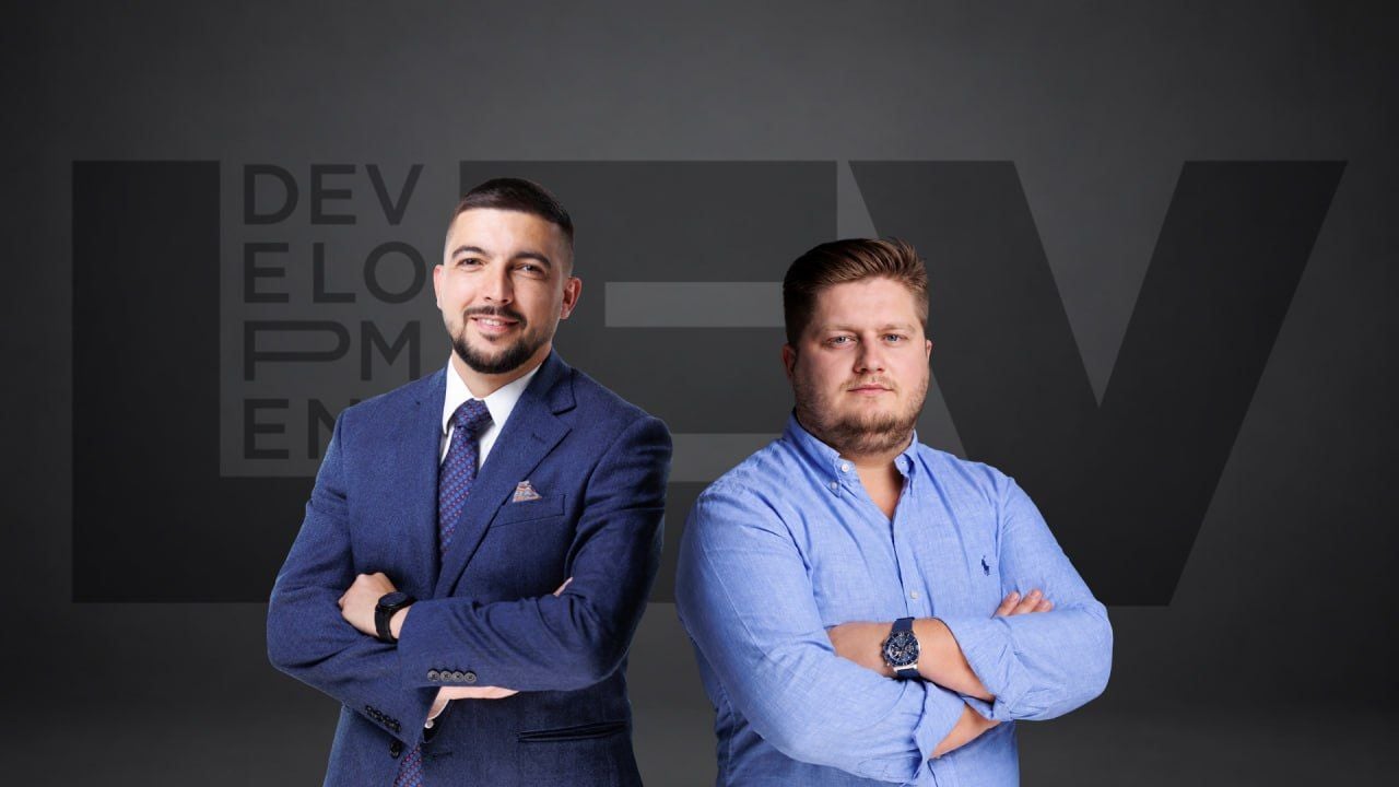 Співзасновники компанії Олександр Островський та Василь Левицький / Фото LEV Development