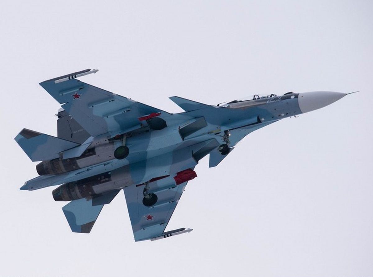 У Калінінградській області розбився російський винищувач Су-30