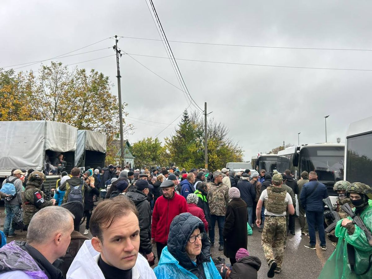 Дмитро Лубінець показав евакуацію з окупованих Олешок