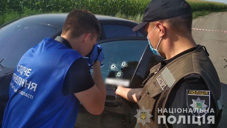 На Полтавщині розстріляли автомобіль, є загиблий