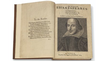 Копію першої збірки п'єс Шекспіра продали на аукціоні за рекордну суму