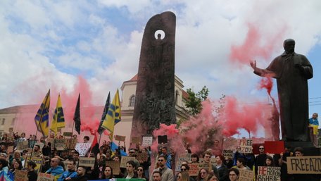 У Львові відбулася акція до других роковин полону захисників  «Азовсталі»