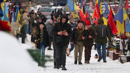 Львівські пластуни передали Вифлеємський вогонь рідним загиблих захисників