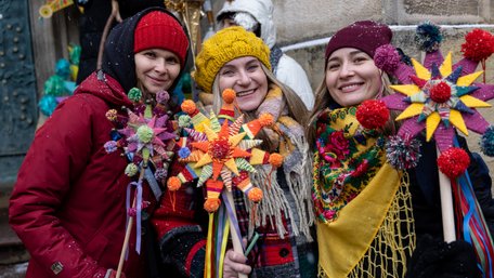 У Львові відбулась традиційна різдвяна Хода звіздарів. Фото дня