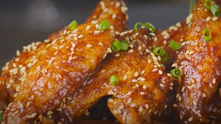 Крильця теріякі. Рецепт дня