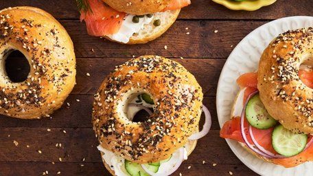 Сирні бейгли. Рецепт дня