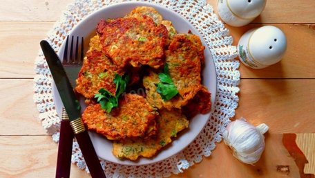 Запечені деруни з батату. Рецепт дня