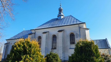 Давній костел у Нижанковичах із Богородицею, що плаче