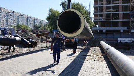 У Львові на вул. Науковій розпочали заміну аварійної магістральної тепломережі