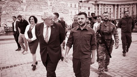 Російська байка про Джонсона, який зірвав мир