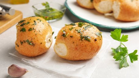 Пампушки з гарбуза до борщу . Рецепт дня