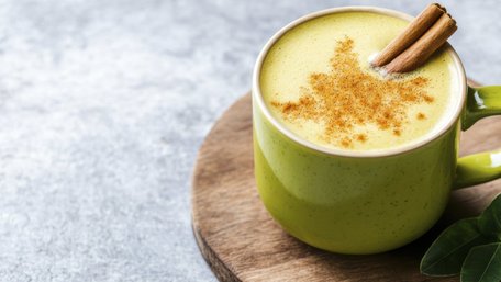 Пряна гарбузова матча. Рецепт дня