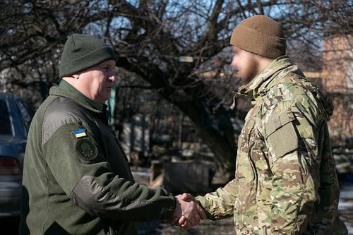 Військових нагородили за ліквідацію російських вояків