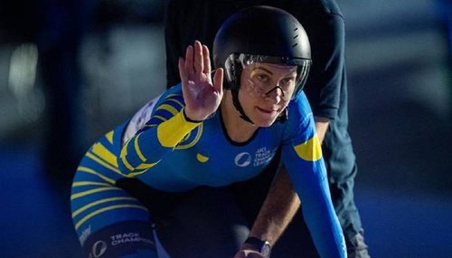 Львівська велогонщиця Олена Старікова виграла золото на етапі Ліги чемпіонів