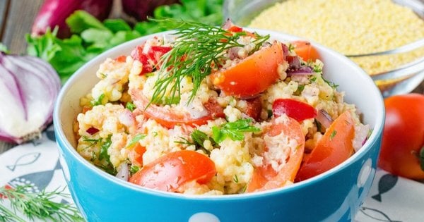 Філе хека з овочами і кускусом. Рецепт дня