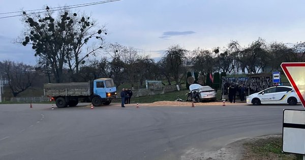 Львів’янин за кермом легковика зіткнувся з вантажівкою та загинув