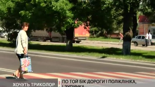 Львів’яни вимагаю світлофора на вулиці Шевченка