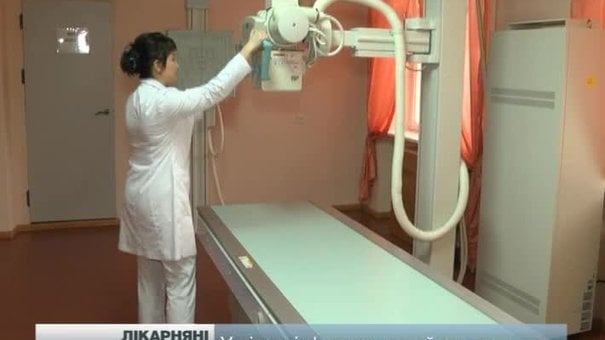 У дитячій лікарні на Орлика  з'явився новий сучасний рентгенапарат