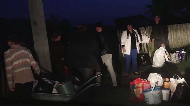 Неподалік Яворівського полігону спіймали працівників їдальні з мішками харчів