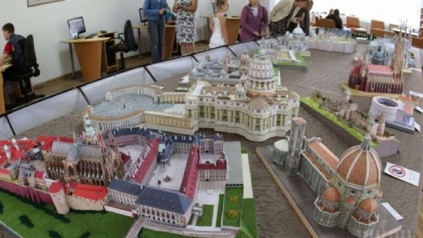 У Львові відкрили виставку 3D-макетів найвідоміших будівель світу