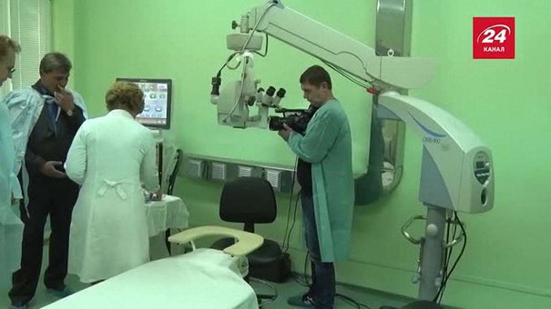 Львівський медцентр «Мікрохірургія ока» отримав надсучасне обладнання