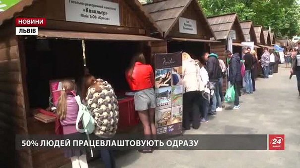 У Львові на Ярмарку кар'єри зібрали близько сотні роботодавців 