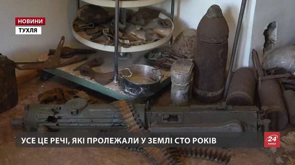 Засновник єдиного в Україні музею Героїв Маківки досі викопує із землі артефакти часів війни
